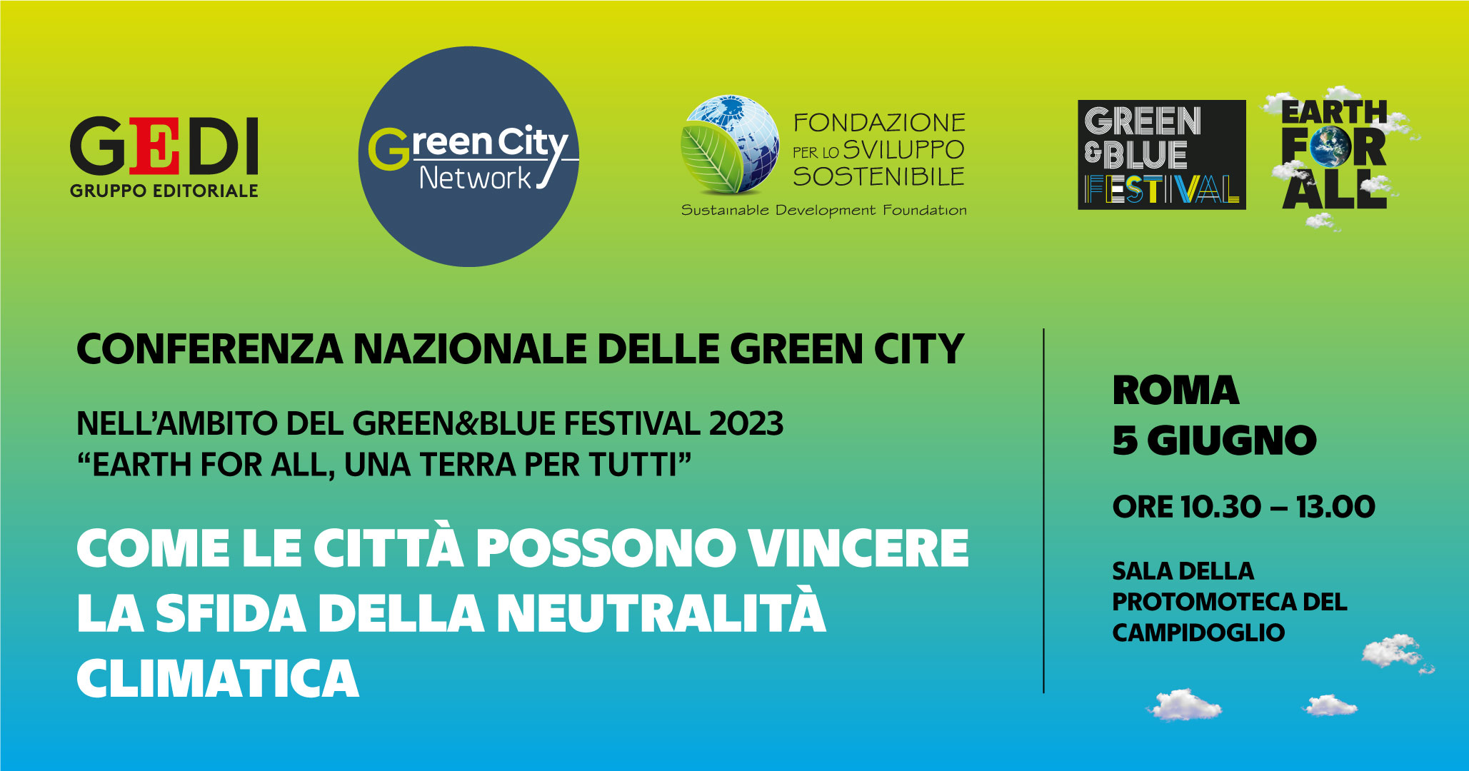 banner conferenza green city